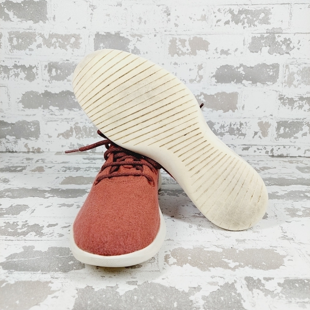 Allbirds Men's Wool Runners Sunkissed & Cream Sole Comfort Shoes H837 - Picture 6 of 9